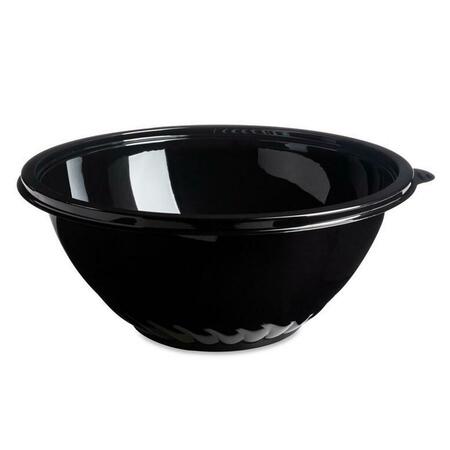 WNA COMET WEST APB160BL PE 160 oz Pet Bowl, Black, 25PK APB160BL  (PE)